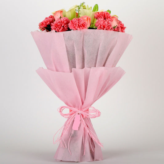 Pink Carnation Beautiful Bouquet