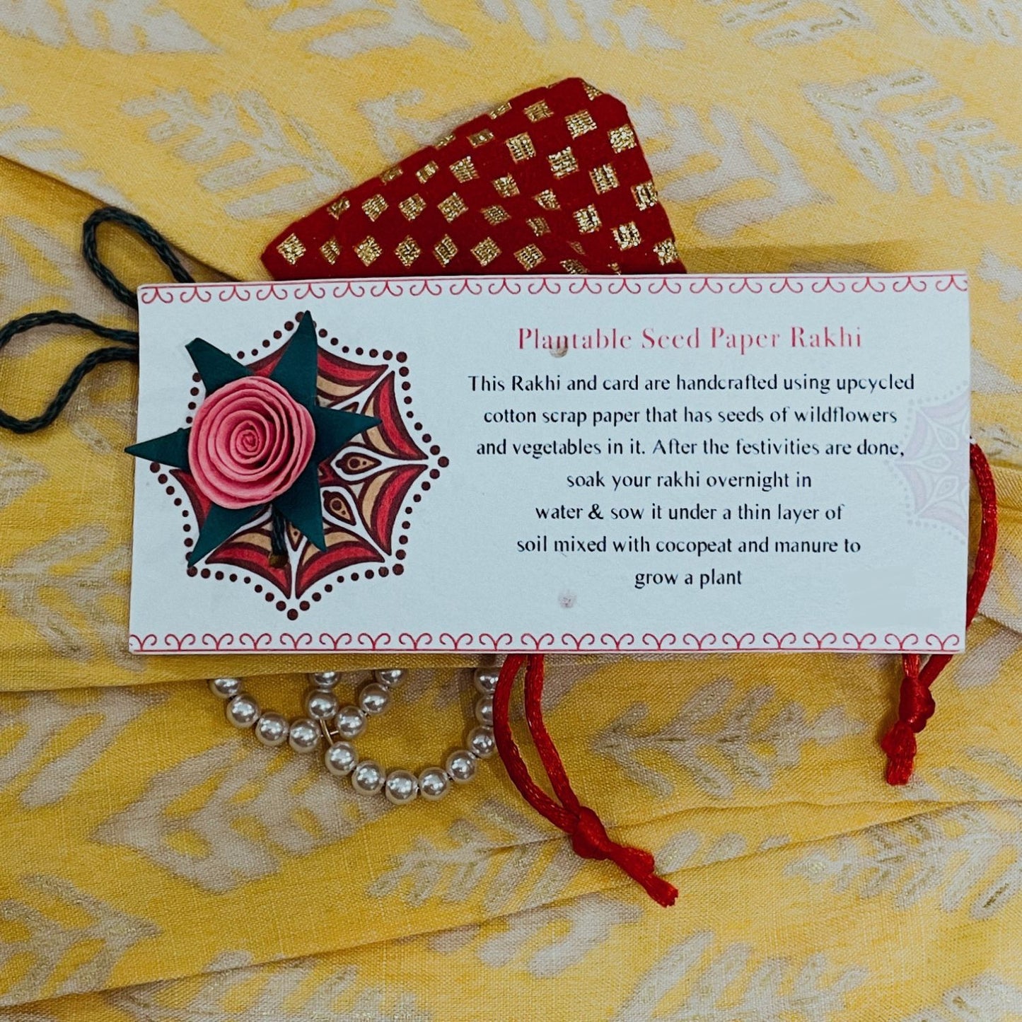 Blooming Bond Rakhi Gift Set