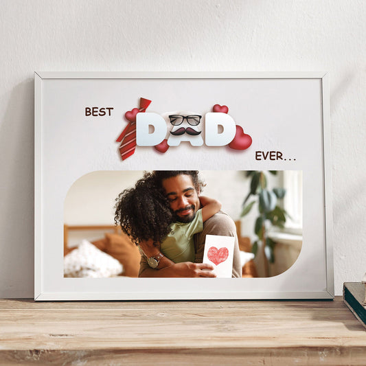 Best Father Ever Photo Frame