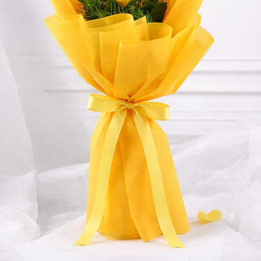 Ever Yellow Rose Trio Bouquet