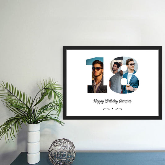 Birthday Milestone Photo Frame