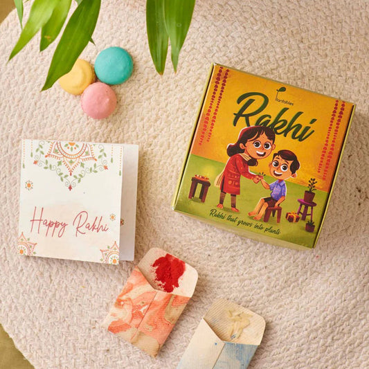Cuddly Bear Plantable Rakhi