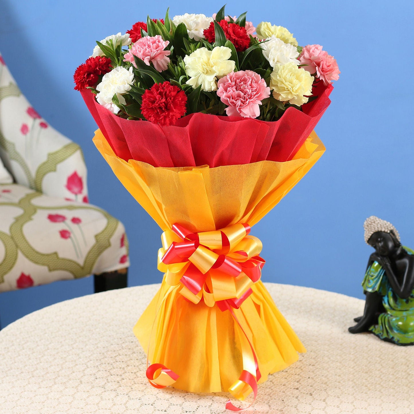 Dreamy Hues Mixed Carnations