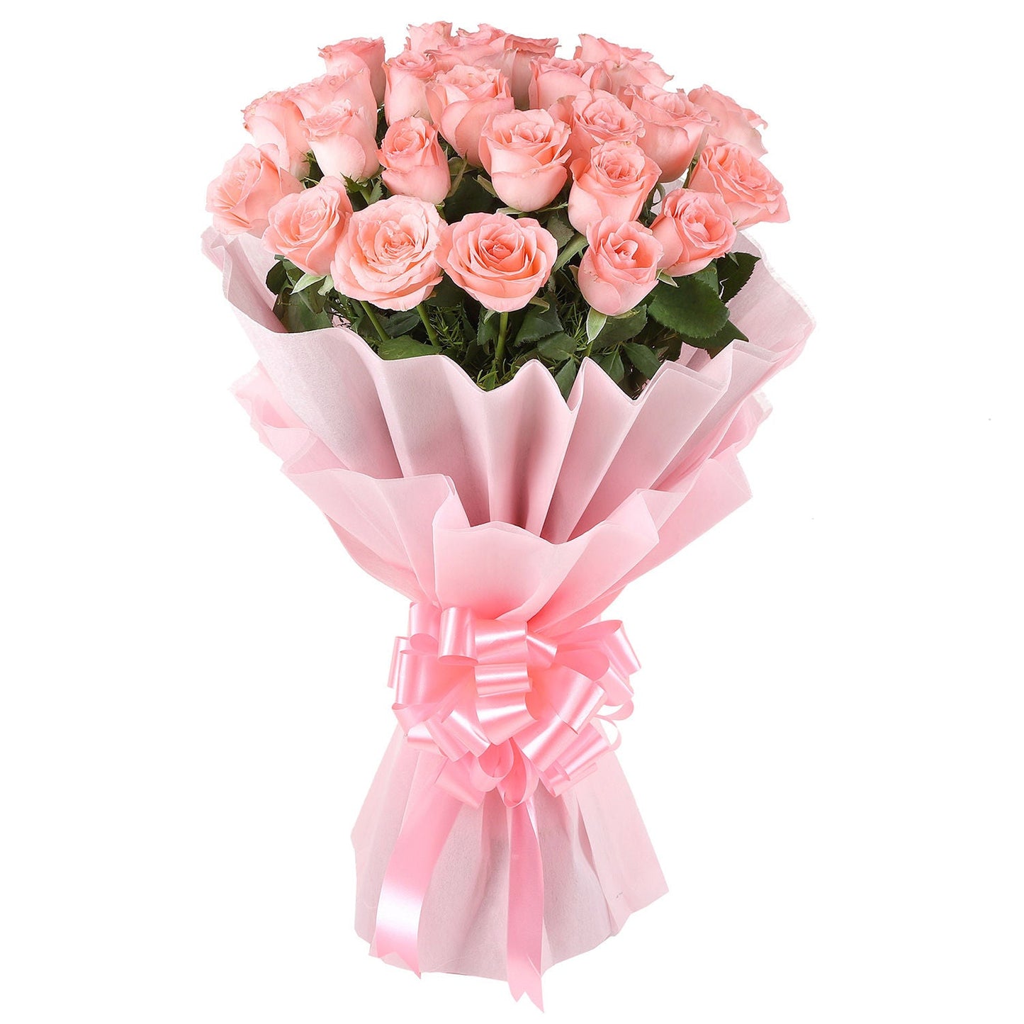 Elegance Pink Roses Bouquet