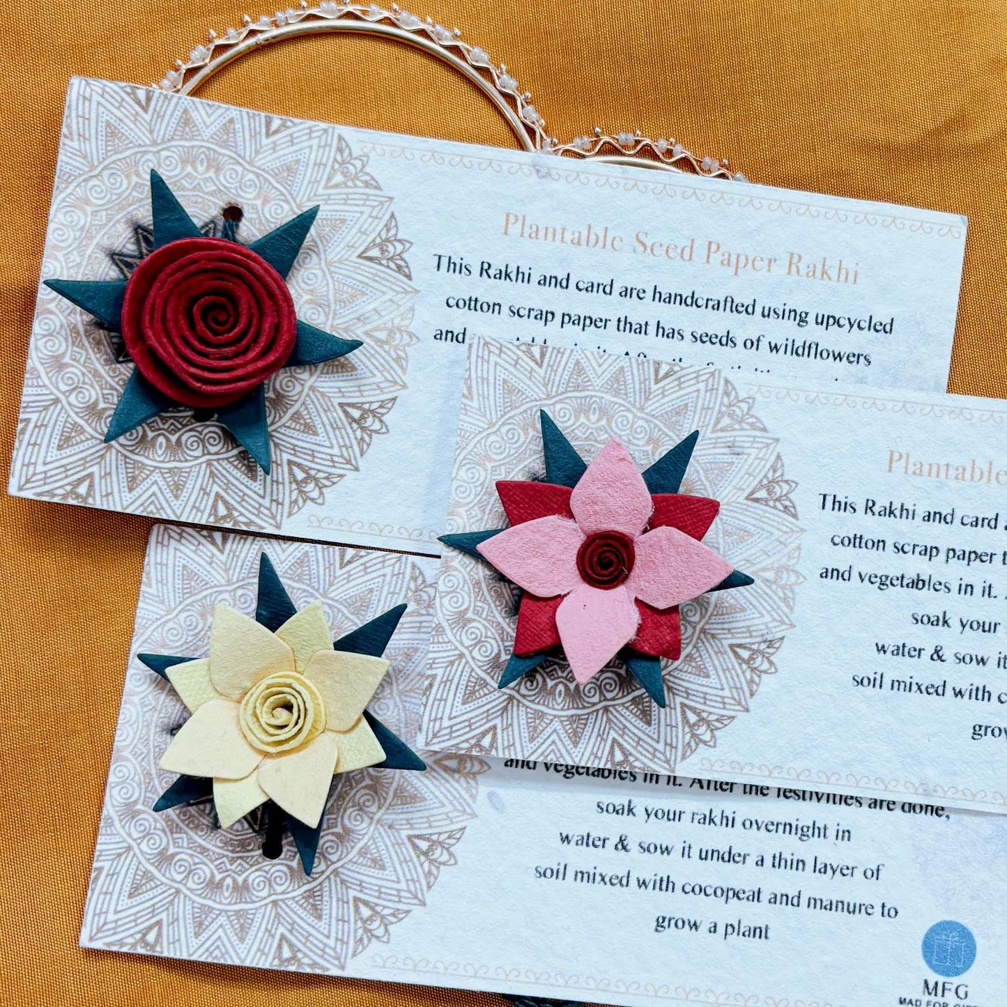 Grow With Love Plantable Rakhi Set of 6
