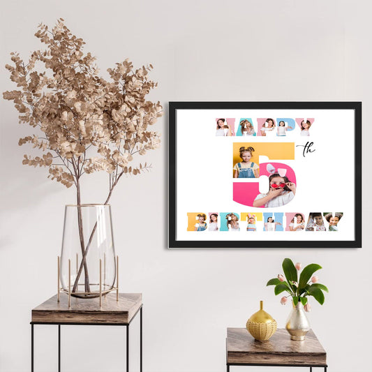 Happy Birthday Keepsake Frame