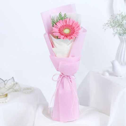 Heartfelt Wishes Gerbera Bouquet