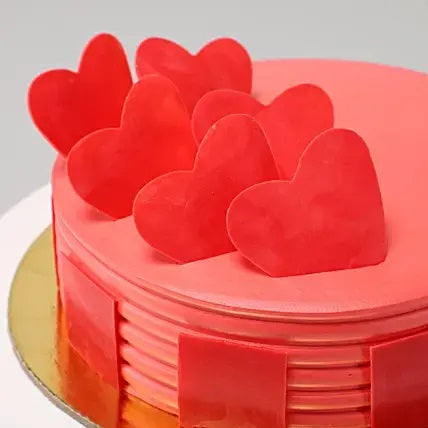 Hearty Strawberry Cake