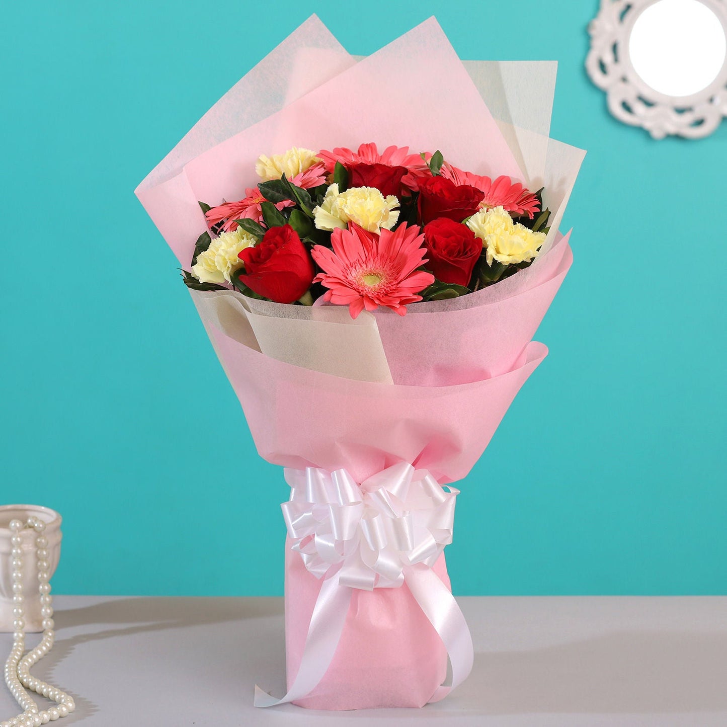 Passionate Pink Gerberas Bouquet