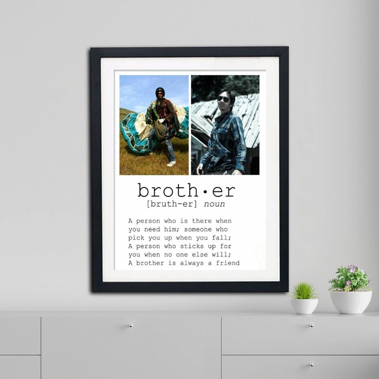 Personalised Bhai Memories Frame