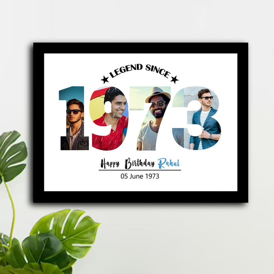 Personalised Legend Since Photo Frame