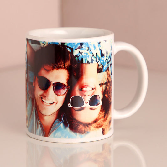 Personalised White Picture Mug