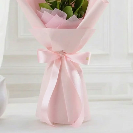 Pink Single Roses Rosy Blooms