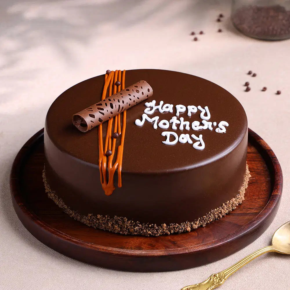 Chocolate Truffle Cake For Mom