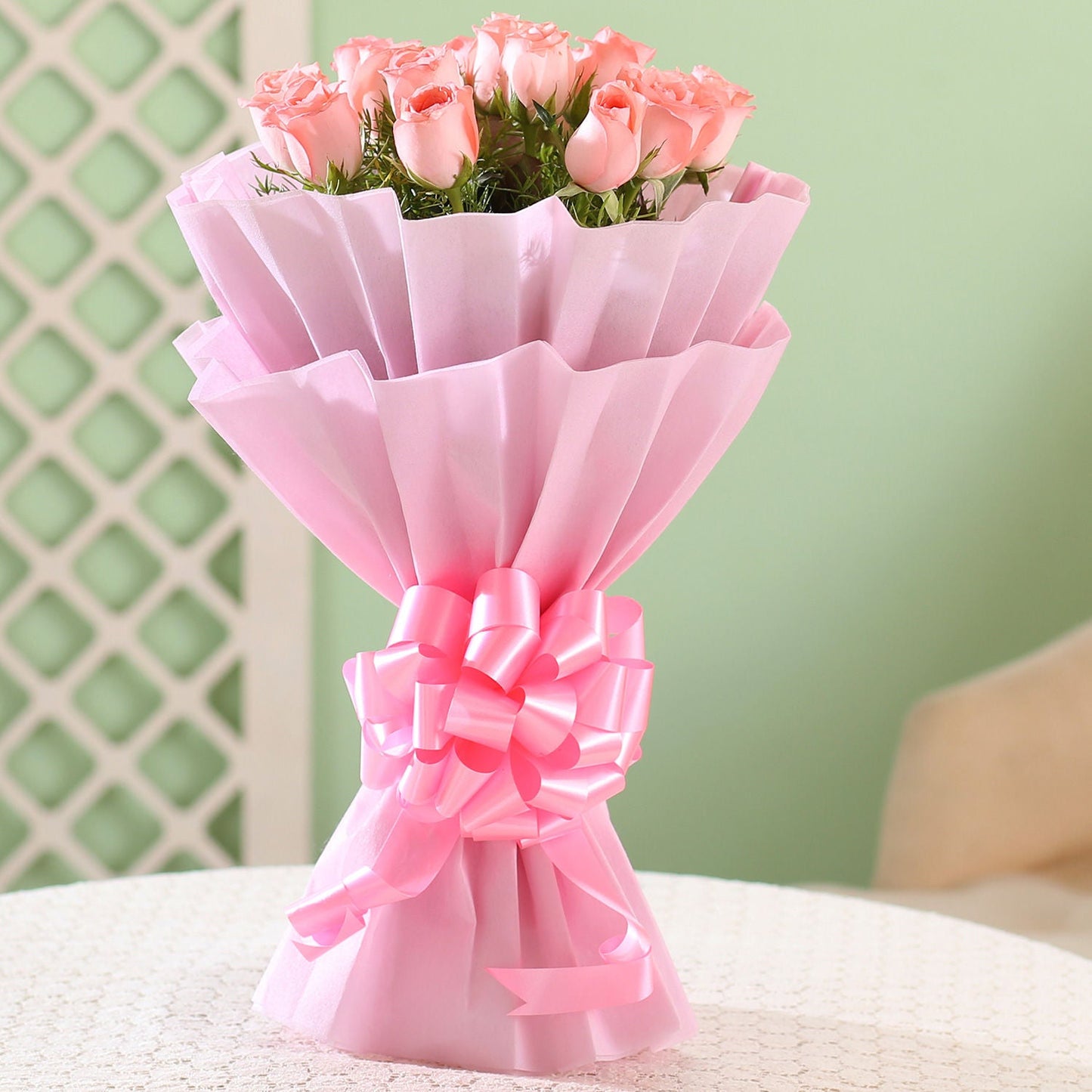 Wonderful Red Roses Bouquet
