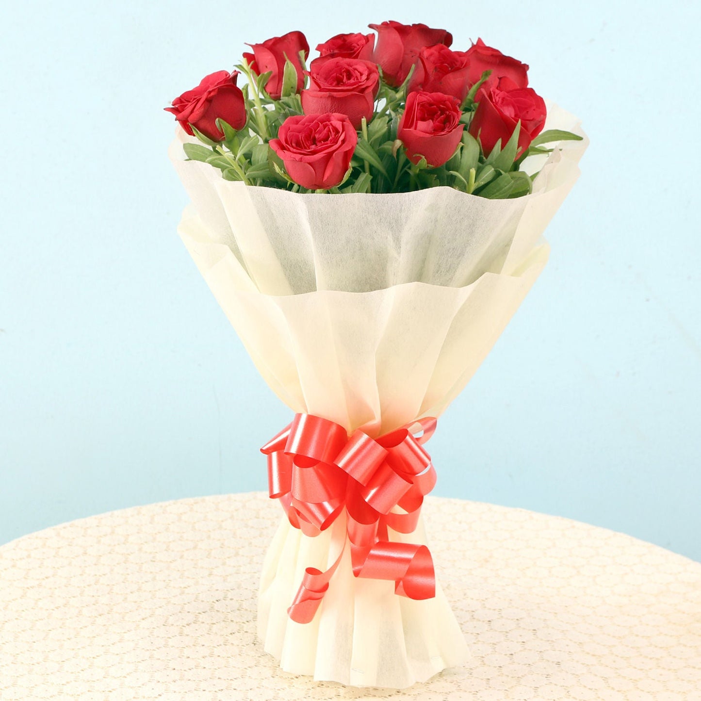 Wonderful Red Roses Bouquet