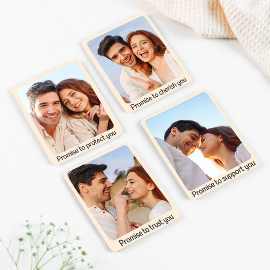 Vows of Love Fridge Magnet Set of 4