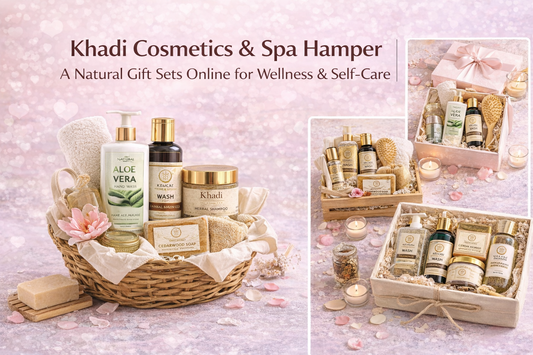 Khadi Cosmetics & Spa Hamper Gifts for Natural Beauty & Relaxation