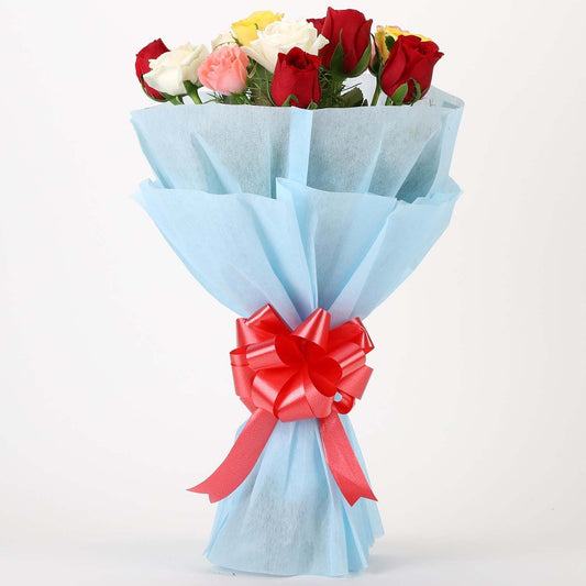 Mixed Roses Bunch
