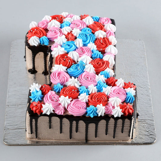 1 Number Chocolate Cake