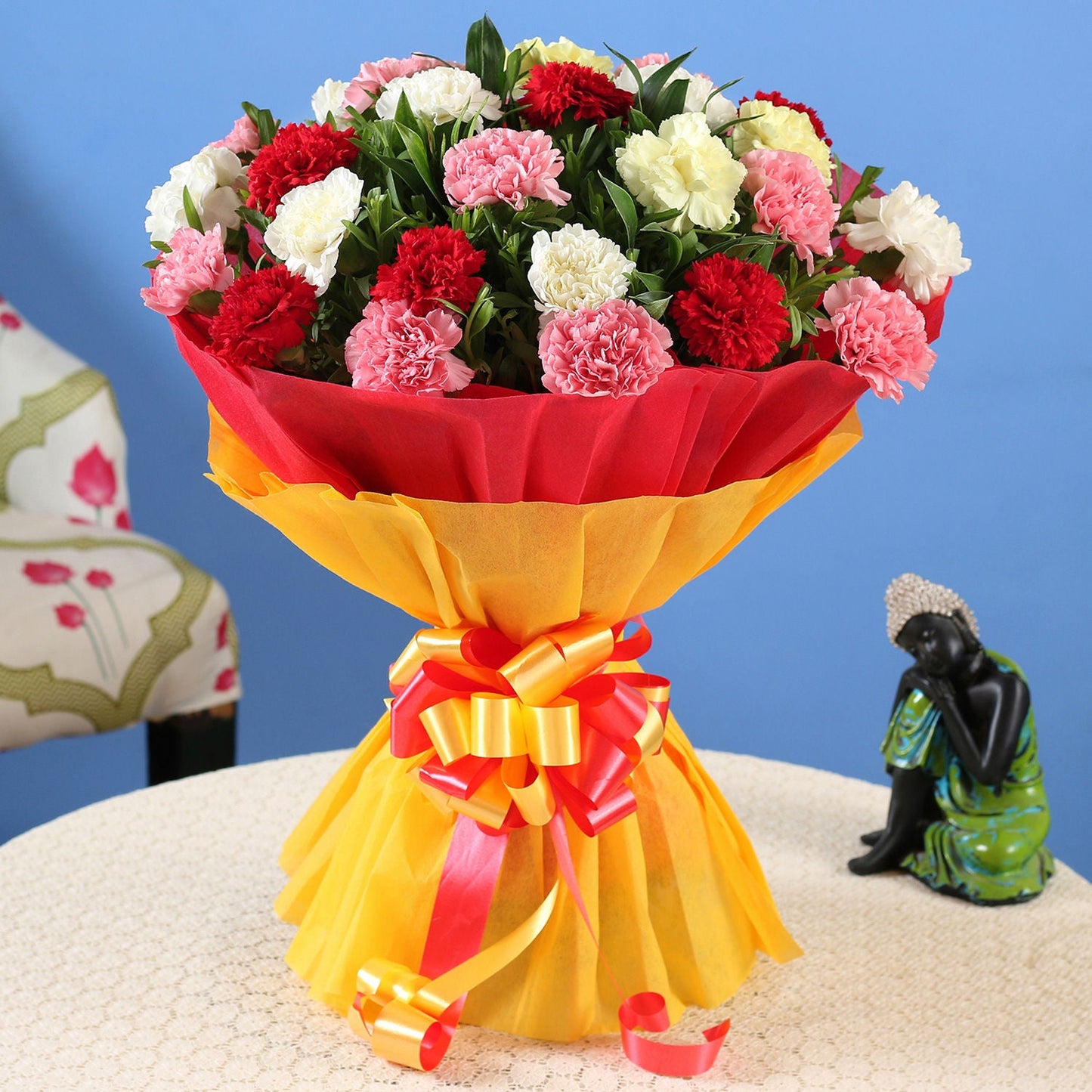 Mixed Carnations Bouquet