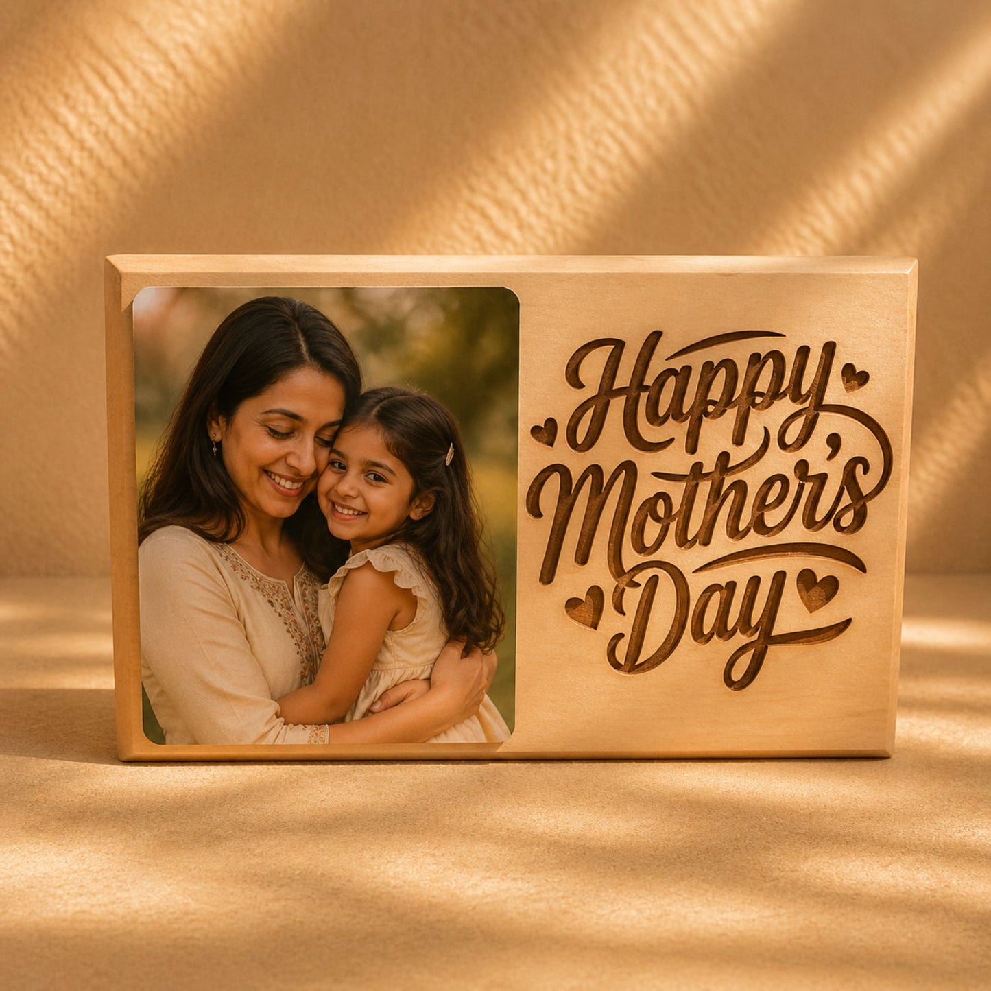 Personalized Engraved Photo Plaque for Mother’s Day