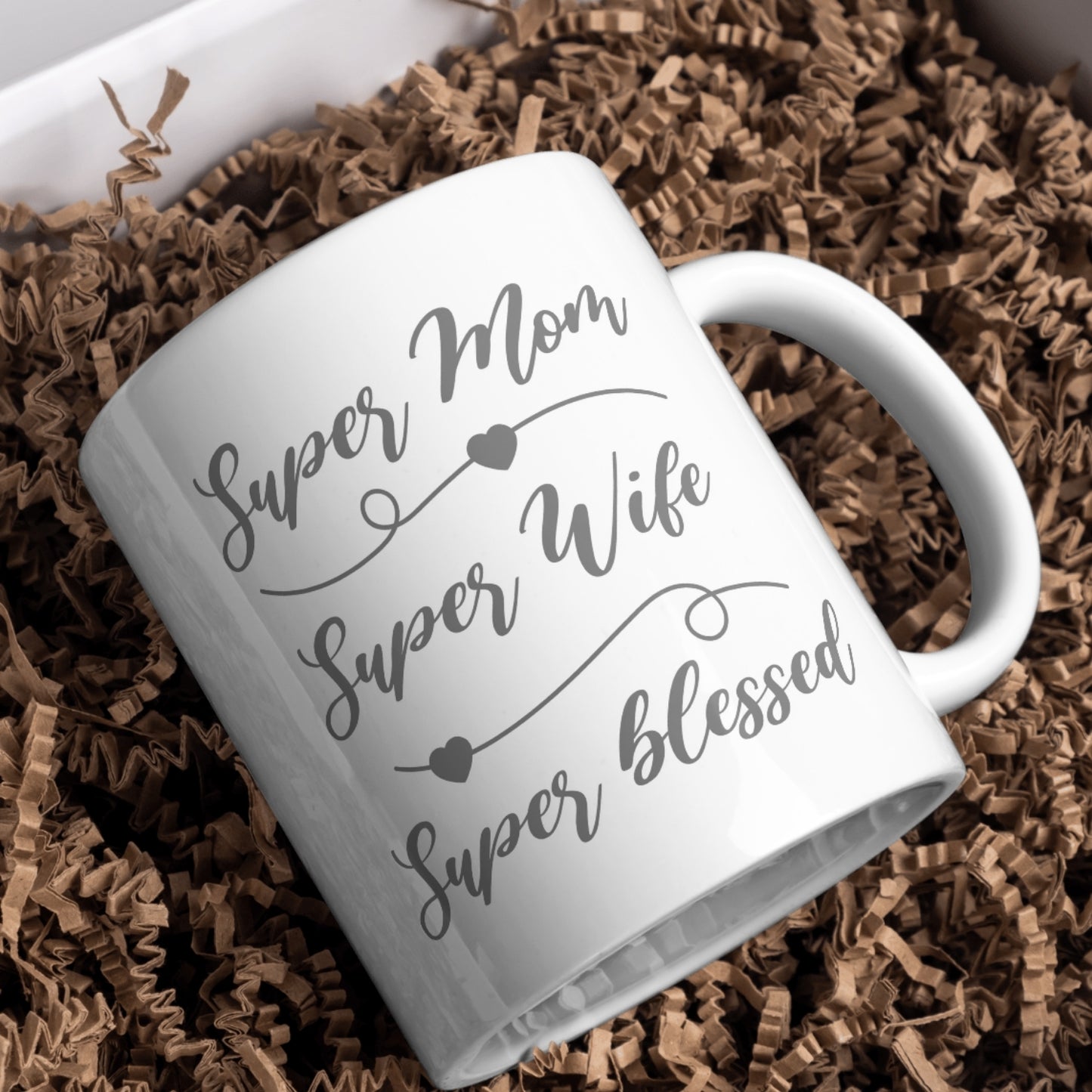 Super Mom Printed Mug