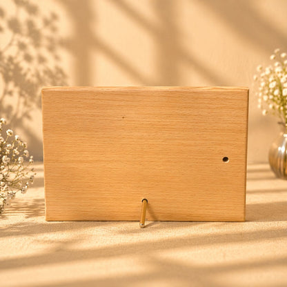Custom Engraved Photo Frame Plaque for Mom