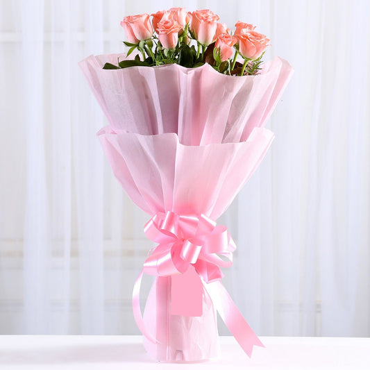 Pink Roses Bouquet