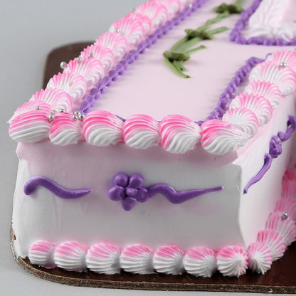 Alphabet A Cake