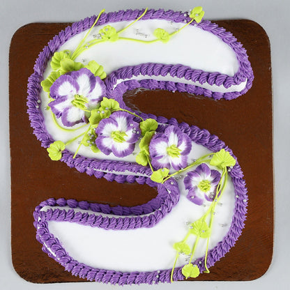 Alphabet S Cake
