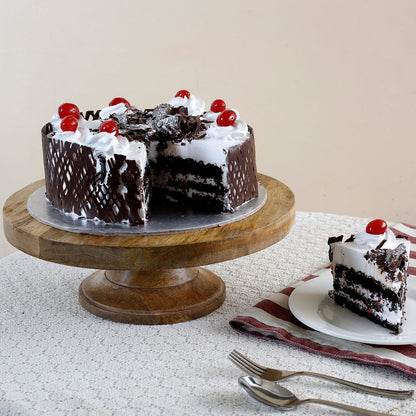 Black Forest Cherries Cream Cake