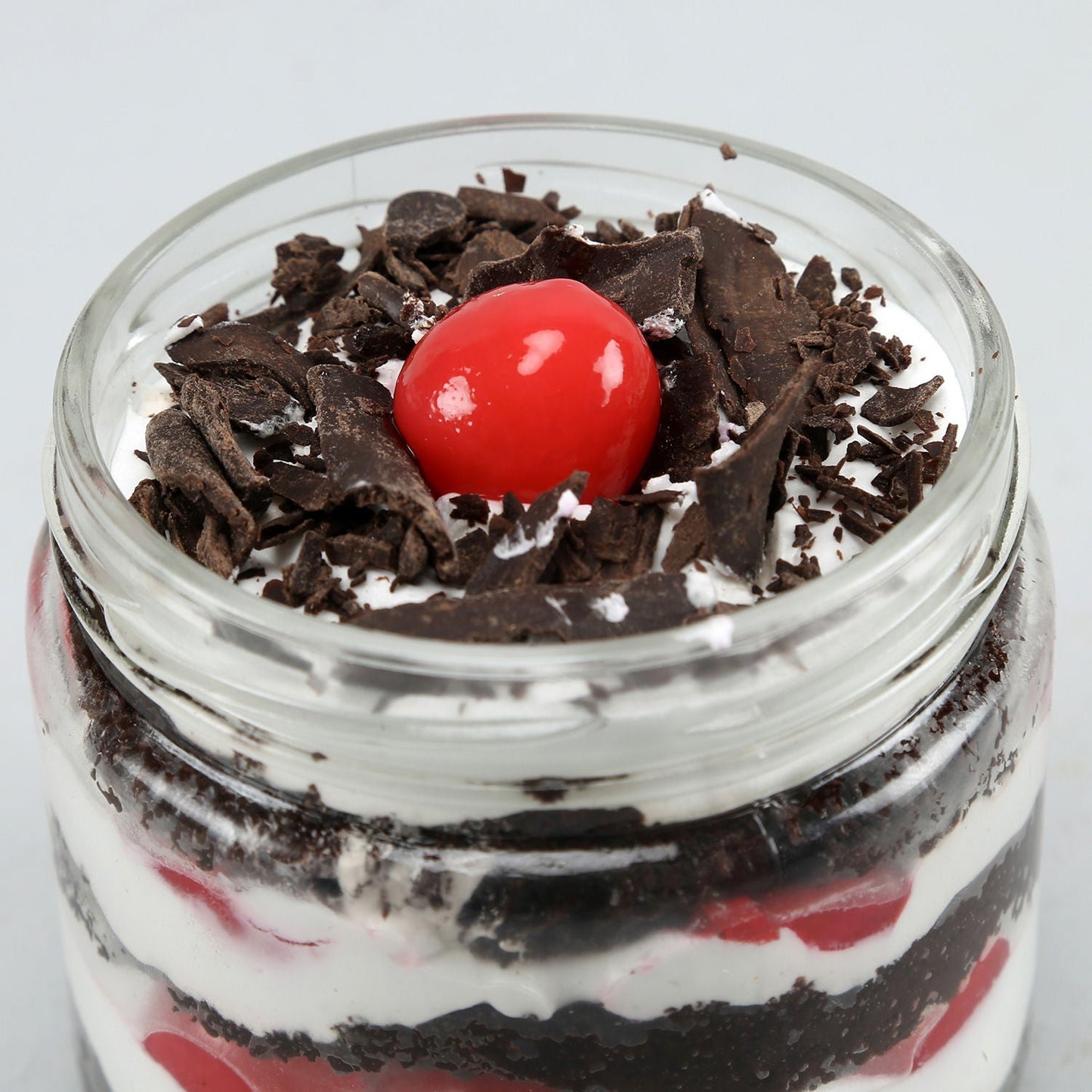 Black Forest Cream Cake Jar