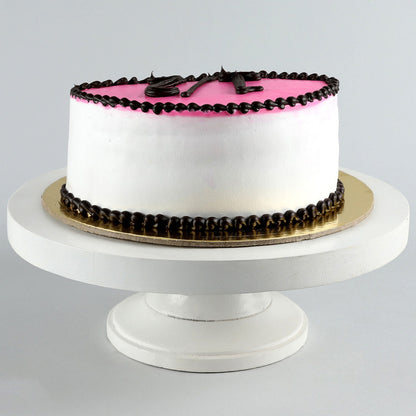 Black Forest Cream Half Cake