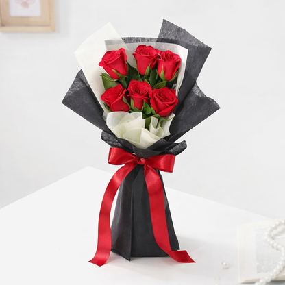 Lovely Red Rose Bouquet