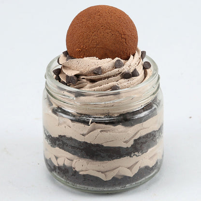 Choco Chip Dark Fantasy Cream Cake Jar