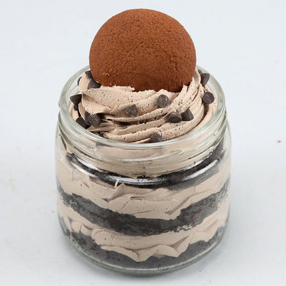 Choco Chip Dark Fantasy Cream Cake Jar