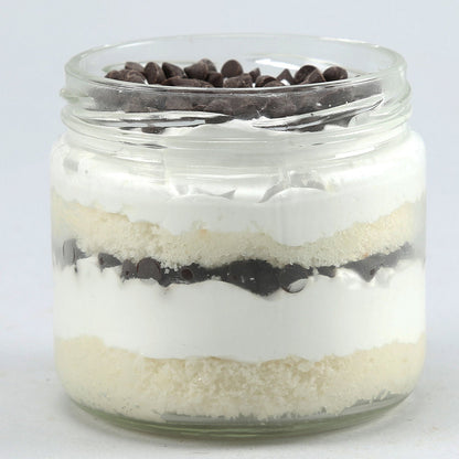 Choco Vanilla Cream Cake Jar