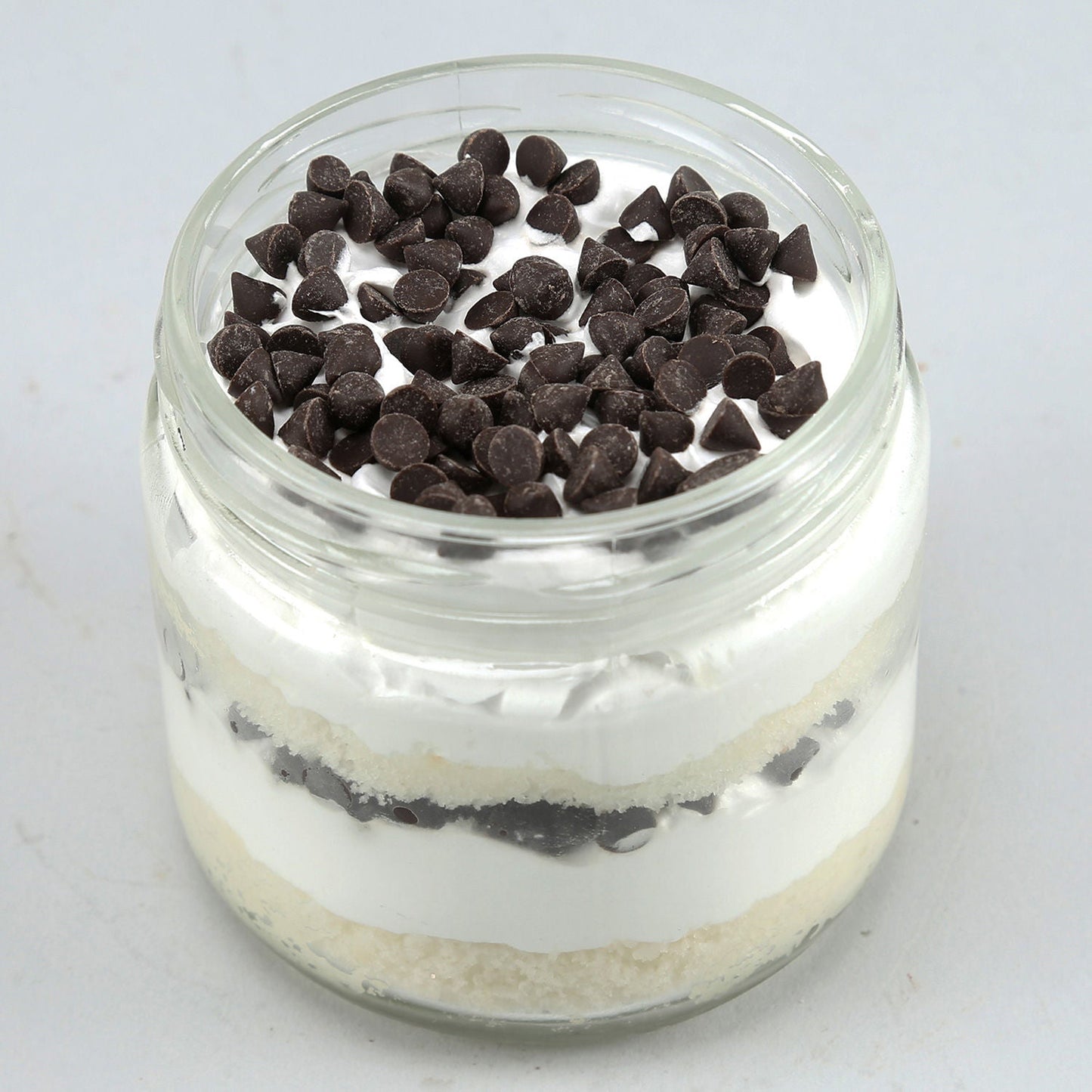 Choco Vanilla Cream Cake Jar