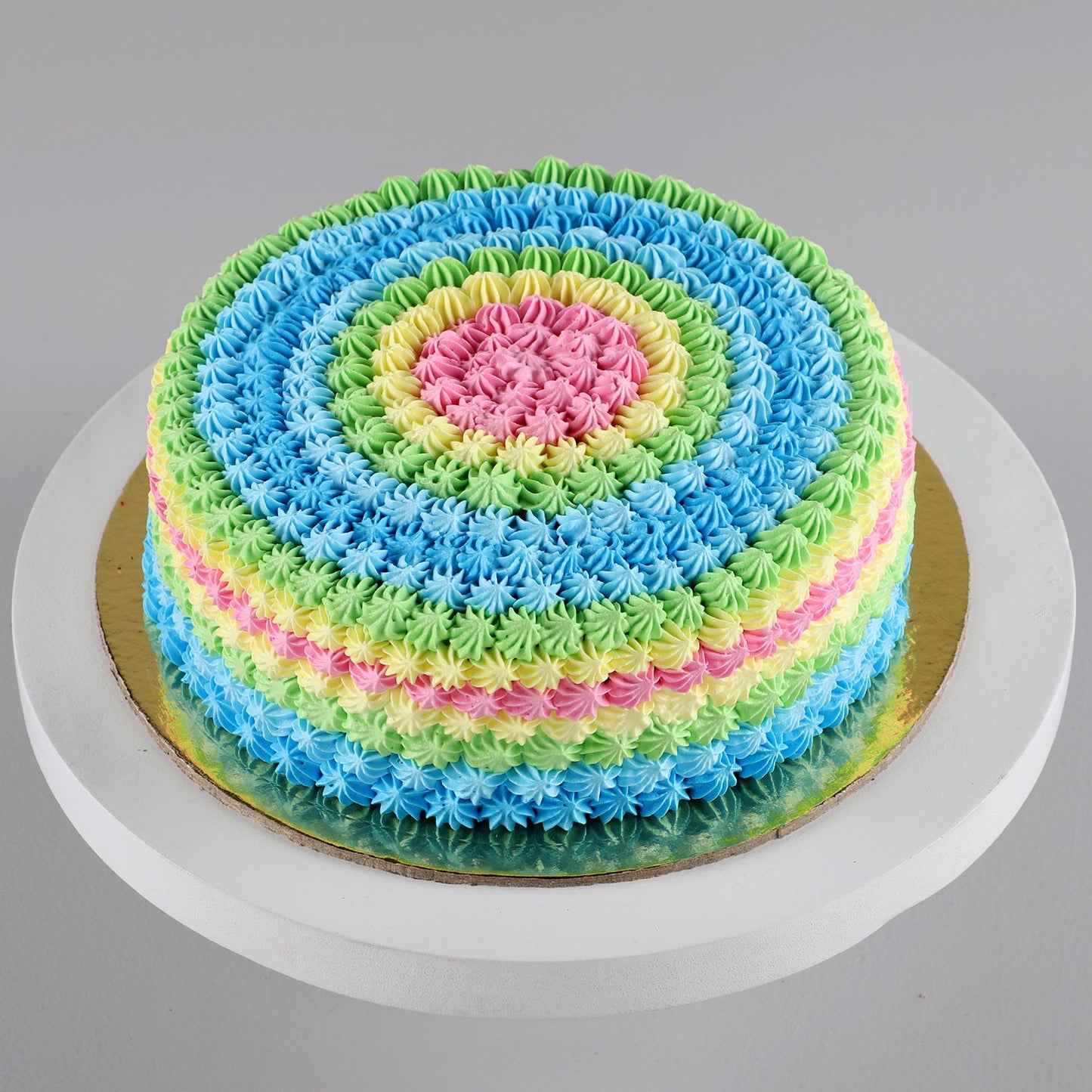 Colourful Creamy Cake
