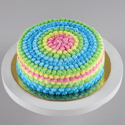Colourful Creamy Cake