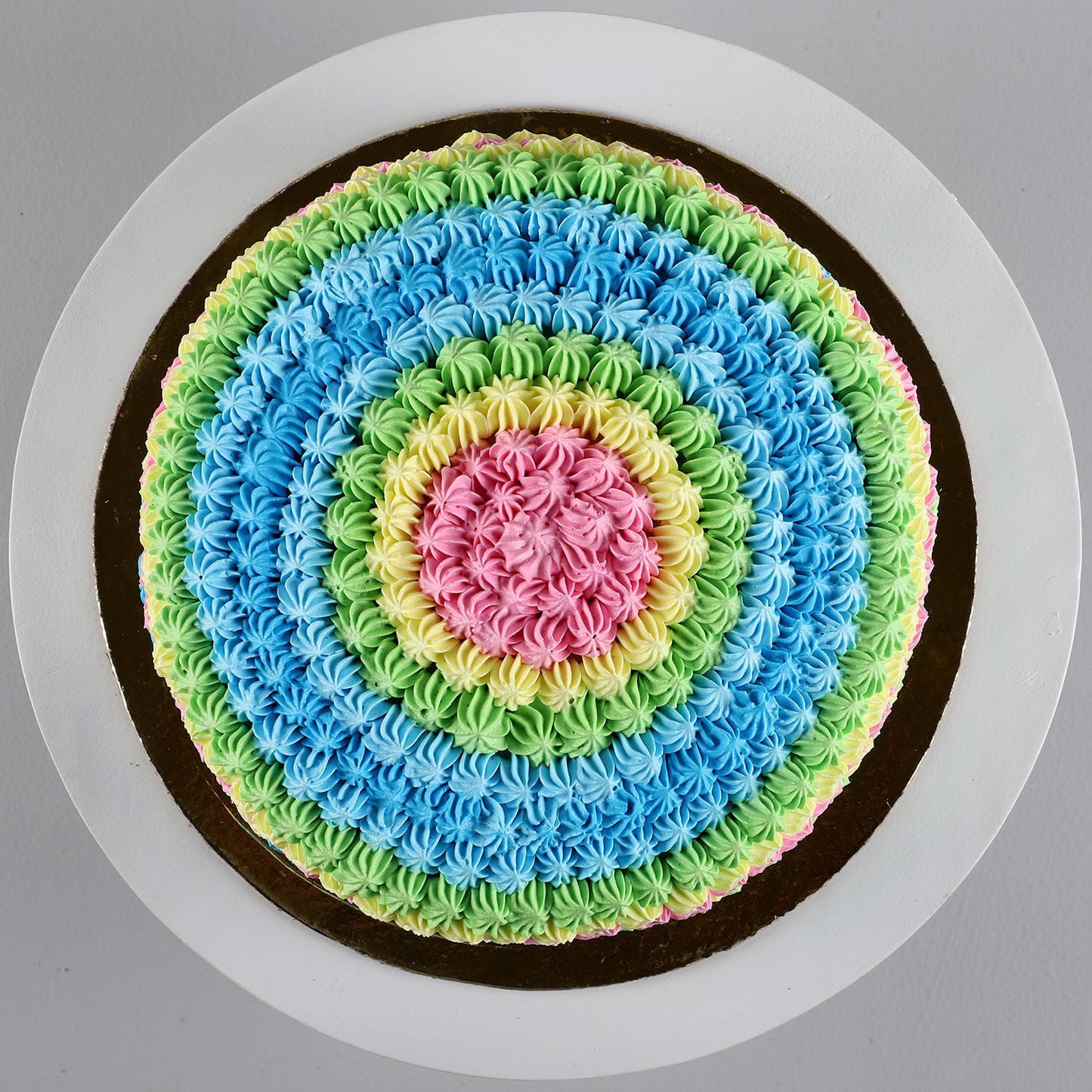 Colourful Creamy Cake