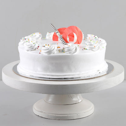 Cream Drop Vanilla Cake