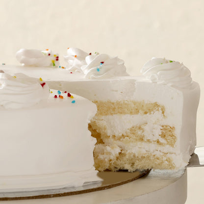 Cream Drop Vanilla Cake