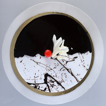 Creamy Drip Black Forest Cake