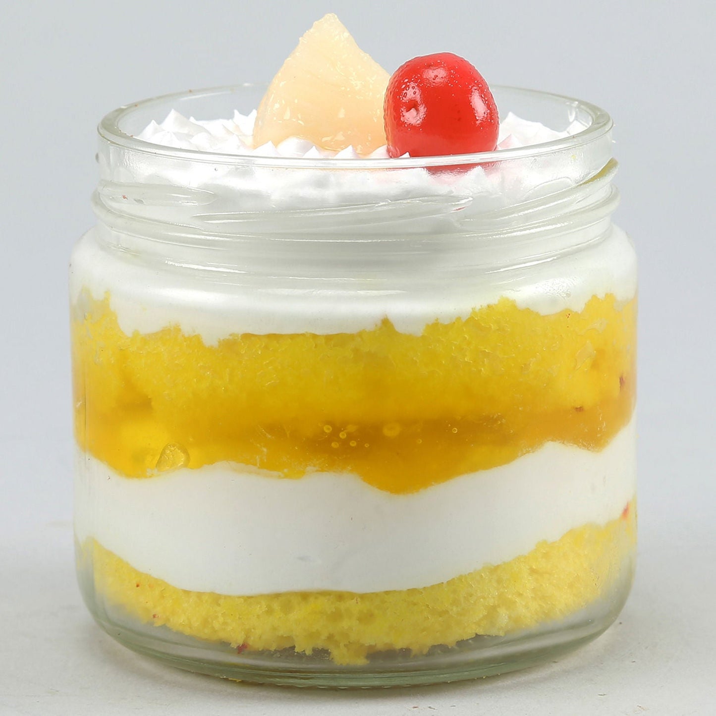 Cute Pineapple Cream Cake Jar