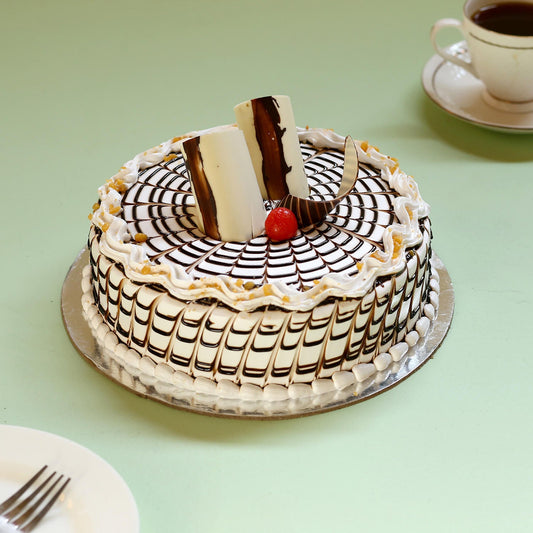 Designer Butterscotch Cream Cake