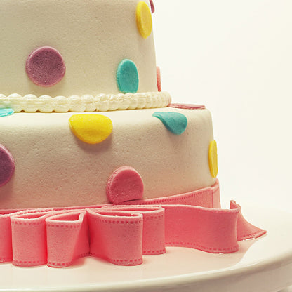 Designer Truffle Fondant Cake