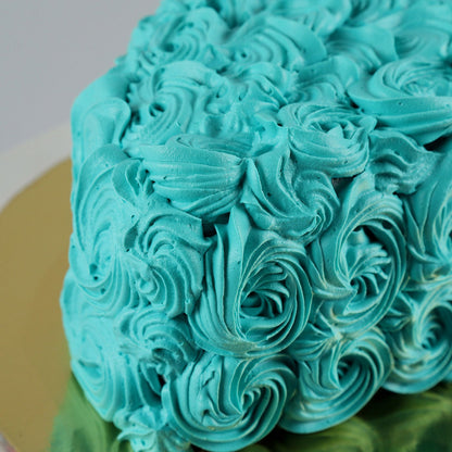 Fantasy Blue Half Cake