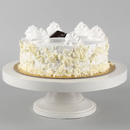 Flavourful White Forest Cake